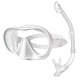 thumbnail image 3 of Snorkel Set Máscara De Buceo Snorkel Gafas De Natación Máscara De Natación Para Buceo Snorkel Blanco, 3 of 3