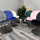 thumbnail image 3 of Silla Berlin Gold Azul, 3 of 3