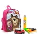 thumbnail image 3 of Masha y el Oso Mochila Escolar para Niños y Niñas, Mochila Infantil Ligera de Alta Calidad, Grande y Duradera ROSA, 3 of 6