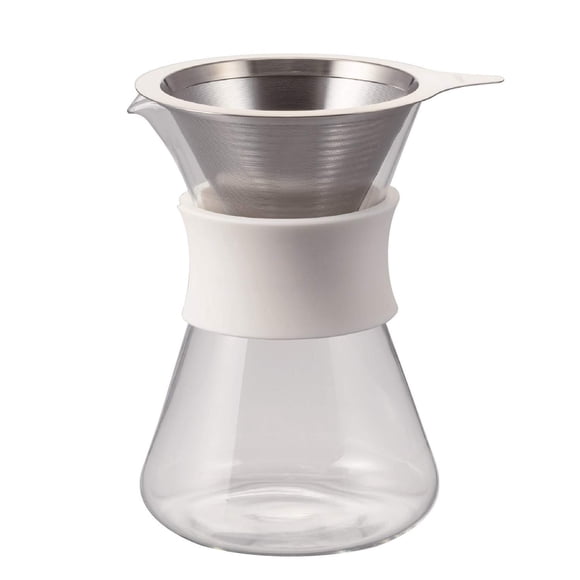 Cafetera Hario Simply Hario Glass de 400 ml con filtro de acero inoxidable