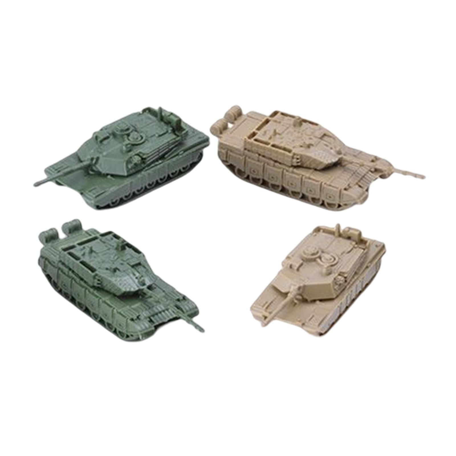 Bothyi - 1/144 Modelo De Tanque Diy Puzzle 4d Modelo De Tanque Moderno Para Niños Niños
