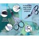 thumbnail image 3 of Tijeras ARSUK 9,5 cm Multiusos para Bordado y Manualidades, 3 of 7