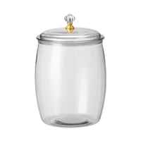 Magideal - Contenedor De Almacenamiento De Cocina Transparente Para Encimera, Decoración De Cocina Con Tapa Hermética Para Dulces, Arroz, Baño, Hogar Y Despensa. 35 Litros