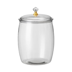 Magideal - Contenedor De Almacenamiento De Cocina Transparente Para Encimera, Decoración De Cocina Con Tapa Hermética Para Dulces, Arroz, Baño, Hogar Y Despensa. 35 Litros