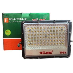 Vellmax - Proyector Reflector 100W Ip65 Luz Fría 6500K