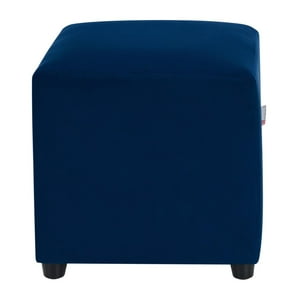 Bodevir - Pouf Cali 1C Felpa 30 Azul Marino