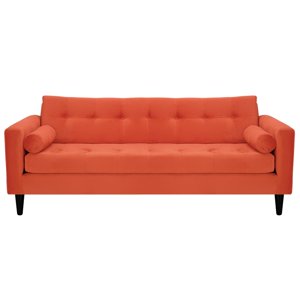 Bodevir - Sofa Retro 3Cg Felpa 00 Naranja