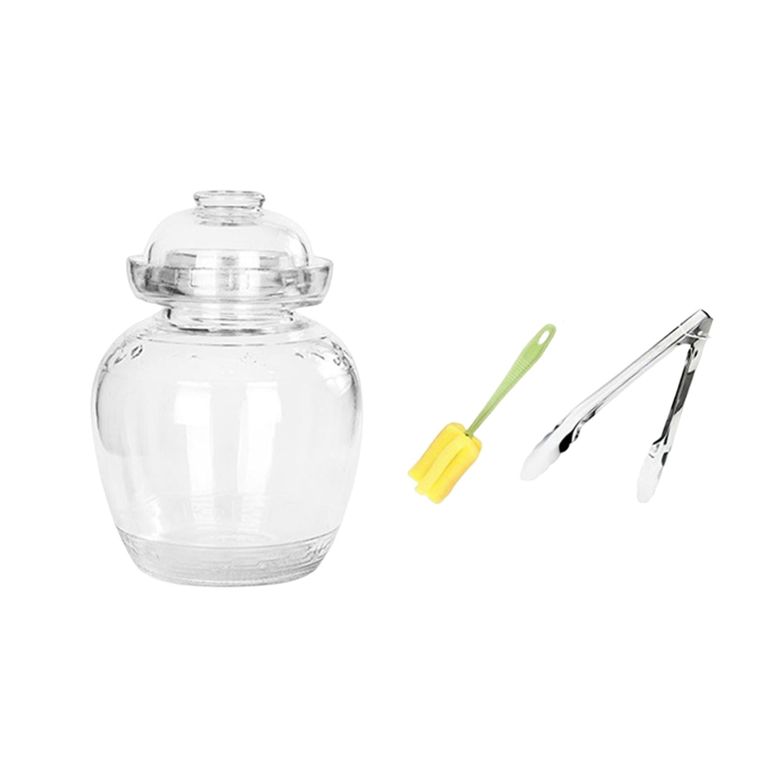 Bothyi - Frasco De Pepinillos De Vidrio Profesional Establo Duradero Grueso Para Mesa De Comedor En Casa