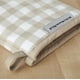 thumbnail image 2 of Juego de 2 guantes de cocina KitchenAid Gingham Milkshake Tan, 2 of 3