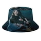 thumbnail image 1 of Billie Eilish Sombrero bucket para adultos, gorra de protección solar, sombrero de pescador plegable para viajes al aire libre, pesca y actividades de verano, 1 of 6