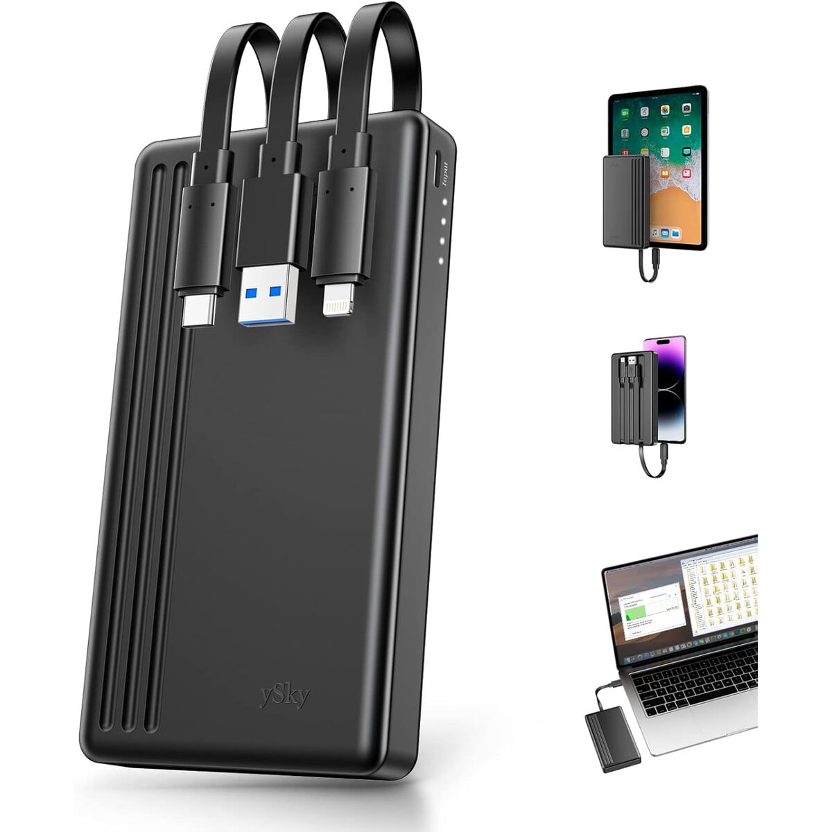 Disco Duro Externo Ysky 1tb Mfi Usbc Lightning Iphone