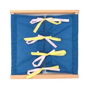 Bothyi - Montessori Toys Busy Board Cards Vestido De Aprendizaje Juguete De Viaje Para Pajarita Para Niños Pequeños