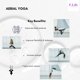 thumbnail image 3 of Hamaca de Yoga Aéreo F.Life Incluye Cadena Daisy, Mosquetón, 3 of 7