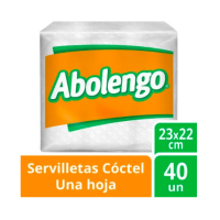 Genérico - Servilletas De Papel Abolengo 10 Pack 40 Unidades