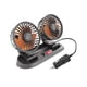 thumbnail image 4 of Ventilador De Refrigeración Genérico Para Coche, Silencioso, Potente, Doble Cabezal Para Carro, RV, Salpicadero De Coche, Color Naranja, 4 of 5