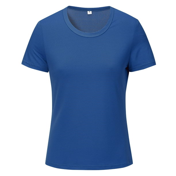 Polera Dry Fit Manga Corta Microperforada Deportiva Mujer