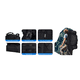 thumbnail image 5 of Mochila Belug De 100 Litros Para Camping Viajes Trekking Negro, 5 of 5
