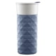 thumbnail image 5 of Taza de viaje de cerámica Ello Ogden sin BPA con tapa de 470 ml, azul, 5 of 6