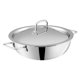 thumbnail image 1 of Kadai Vinod Platinum Triply de Acero Inoxidable 32 cm para Inducción, 1 of 5