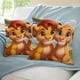 thumbnail image 3 of El Rey León Simba Fundas de almohada de terciopelo con tema, regalos de funda de almohada, decoración para el hogar, cojín de lanzar, regalo de cumpleaños para fans y parejas.66*66cm., 3 of 6