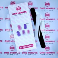 One Minute - Uñas Gel Semicuradas Diseño 187