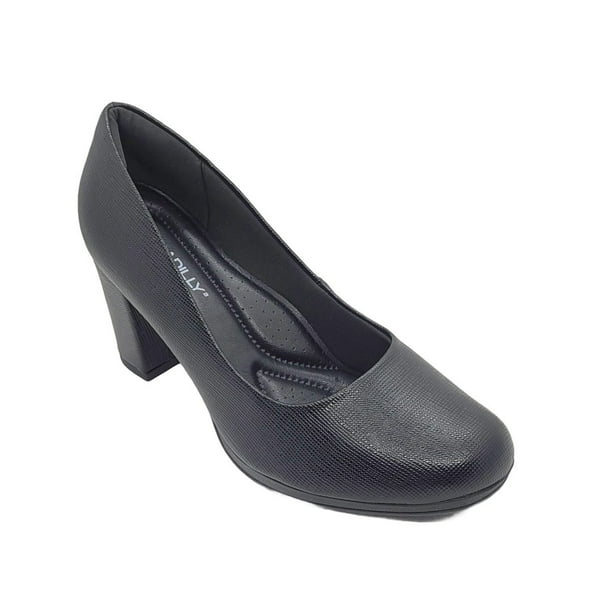 ZAPATOS CON TACON PICCADILLY NEGROS | PI-13018500000335 - Talla 35