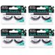 thumbnail image 1 of Pestañas postizas Ardell Soft Touch 152 negras (paquete de 4), 1 of 4