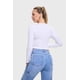 thumbnail image 3 of Polera Mujer Amarras Escote Blanco, 3 of 4