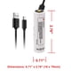 thumbnail image 3 of Baterías Kastar Pack de 3 2600 mAh 3,6 V Micro‑USB, 3 of 4