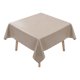 thumbnail image 1 of Mantel De Hule Mesa Cuadrada Diseño Liso 140x140cm beige, 1 of 3