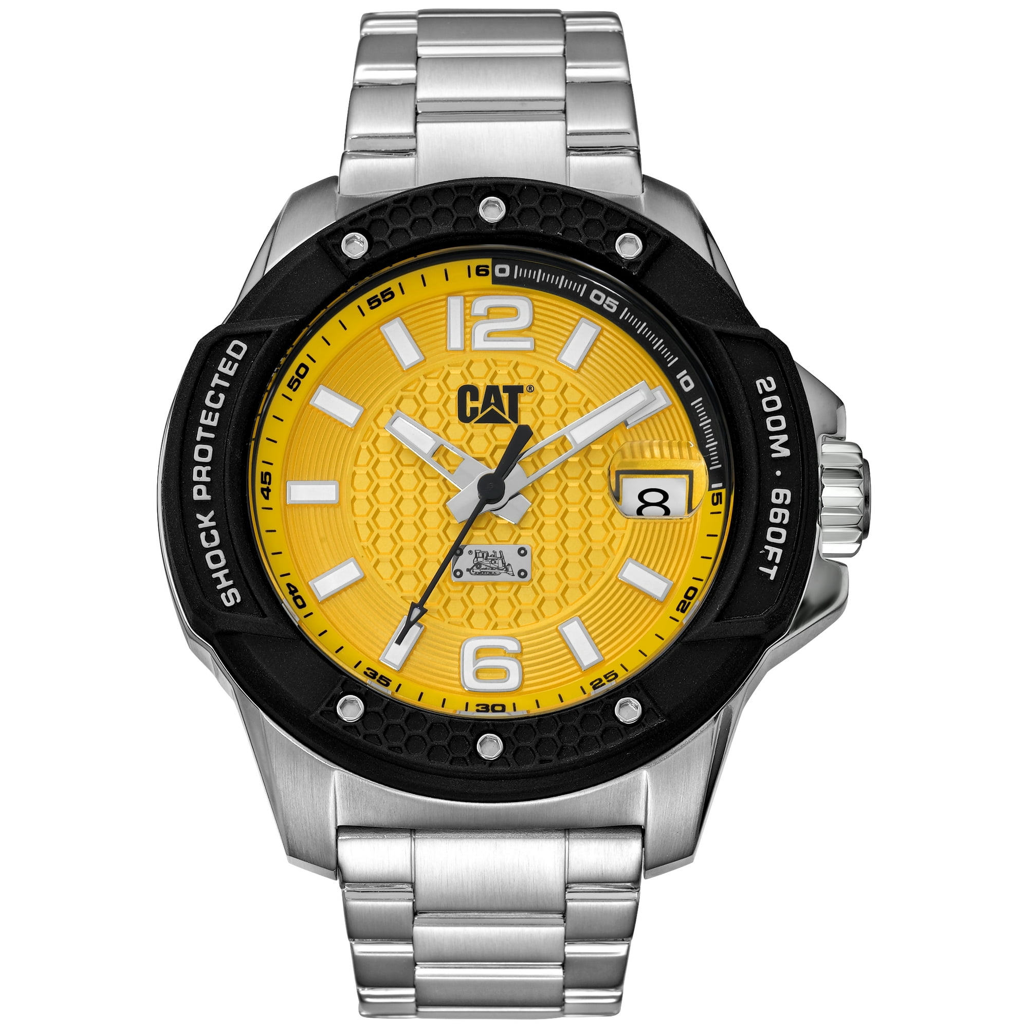 Cat - Reloj Hombre Análogo Sj-141-11-731 Plateado