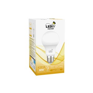 Ampolleta Led E27 Luz Cálida 3000K 9W - Macrotel