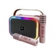 thumbnail image 1 of Parlante karaoke my lil voice luz rgb 2 microfonos inalambricos, 1 of 3