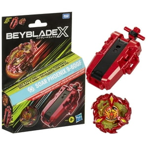 Toy Beyblade Beyblade X Soar Phoenix 9-60Gf Con Lanzador De Cuerdas