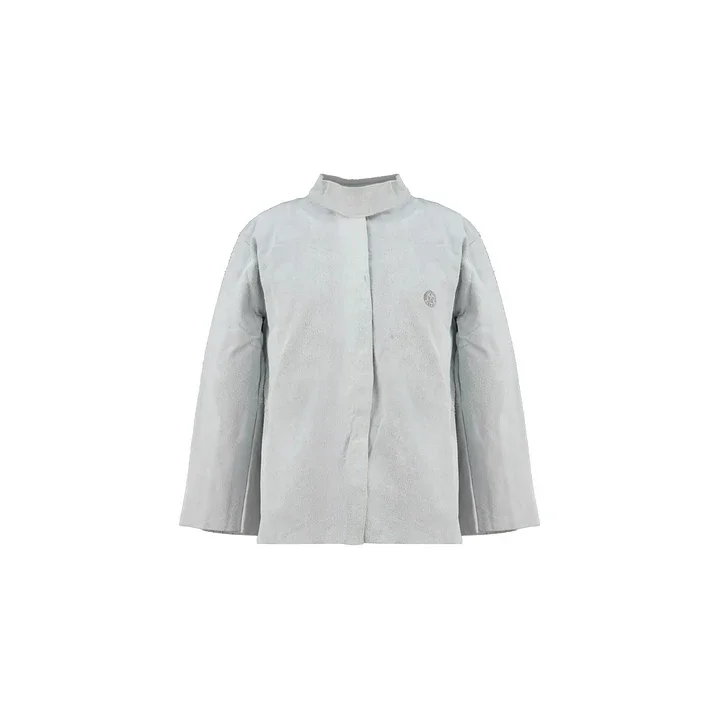 Chaqueta Cuero Descarne Soldador Talla M Greenway