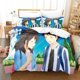 thumbnail image 1 of As the moon, so beautiful Bedding Set,Duvet Cover Bed Set Quilt Cover Pillowcase, Size Boys Girls Adults Bed Sheets, 1 of 5