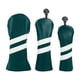 thumbnail image 3 of 3 Fundas Para Cabeza De Golf De Madera Con Equipo De Etiqueta De Número Intercambiable, 3 of 5