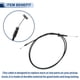 thumbnail image 4 of Cable de Liberación del Pestillo del Capó REGALWOVEN para Hyundai Sonata 2001-2005 No.811903D000, 4 of 6