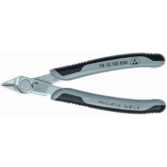Alicates KNIPEX 78 13 125 ESD Electronics Super-Knips de 12,5 cm