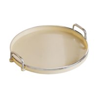 Bothyi - Bandejas De Frutas Bandeja De Almacenamiento De Joyas Organizador Bandeja De Servicio Para Cocina Baño Amarillo