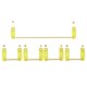 thumbnail image 2 of Estabilizadores Atornillables Para PCB Para Teclado Mecánico MX Amarillo 1 6.25u 4 2U, 2 of 5