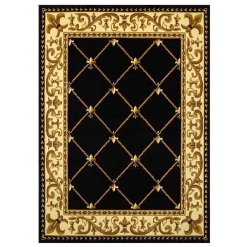 Modalfo - Alfombra Kashan King Negra 200 X 290 Cm