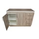 thumbnail image 5 of MUEBLE DE COCINA BASE 1200 MM ESTRUCTURA MELAMINA BLANCA FRENTE MELAMINA NODO, 5 of 6