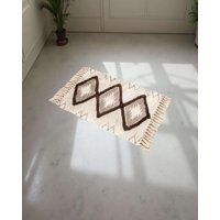 Myl Hogar - Pack De 2 Bajada De Cama De Lino Estilo Boho Medida 60 Cm X 90 Cm