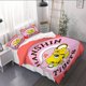 thumbnail image 1 of 3pcs Hanshin Tigers Cute Cartoon Character Duvet Cover Set Soft And Comfortable, 1 of 1