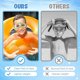 thumbnail image 3 of Gafas natación niños HD montura grande verano visión amplia antivaho clases natación, 3 of 5