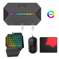 Convertidor Teclado Mouse Para Controlador De Juego Aaronmei 4 En 1