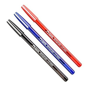 Pack X 4 Blister 5 Bolígrafos 1,0 Mm 2 Azul 2 Negro 1 Rojo – Torre
