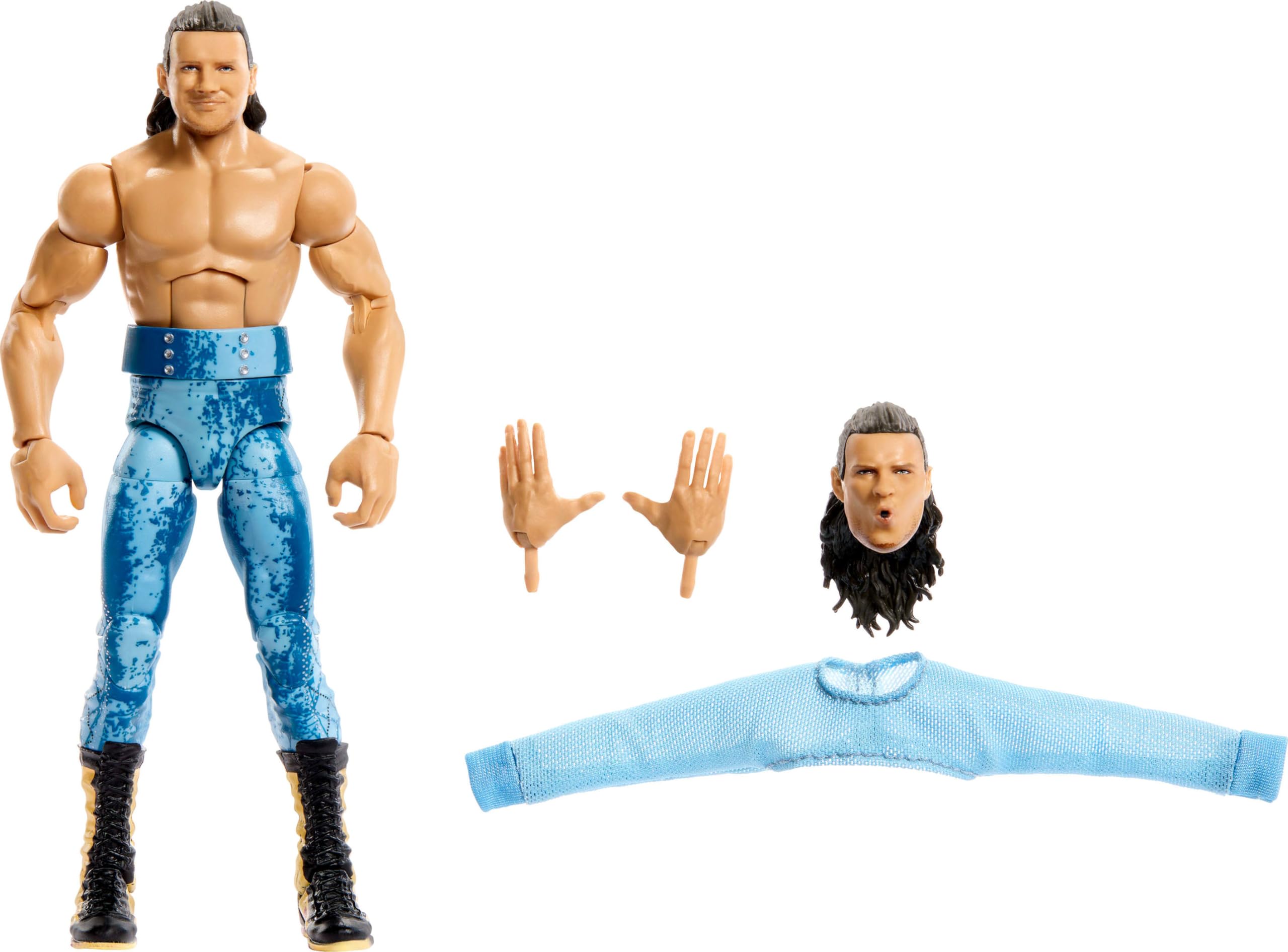 Figura De Acción Mattel Wwe Elite Series 110 Kit Wilson 15 Cm