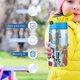 thumbnail image 5 of El Show de Rocky y Bullwinkle Botella de Agua con Tapa Pop Top de Un Toque, Acero Inoxidable, a Prueba de Fugas, para Deportes, Botella Infantil azul 12 oz, 5 of 6